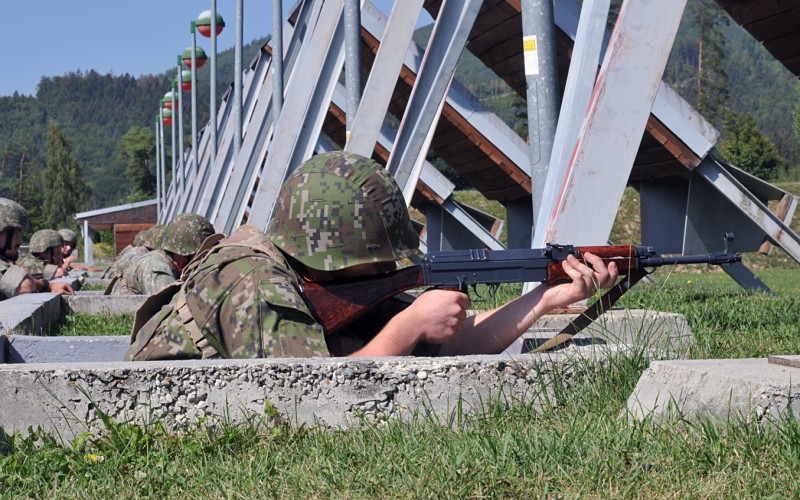 Basic training of cadets, Sučany, August 25th 2022