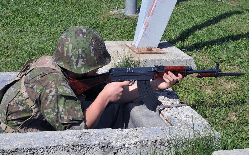 Basic training of cadets, Sučany, August 25th 2022