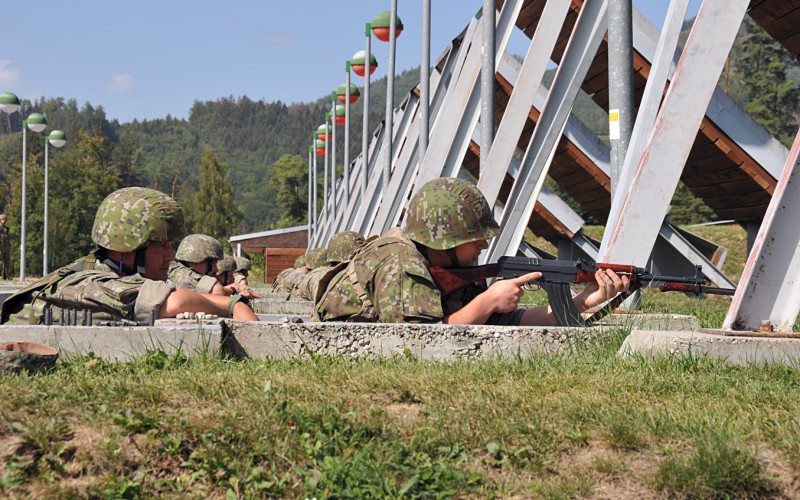 Basic training of cadets, Sučany, August 25th 2022