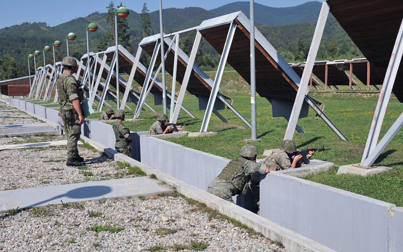 Basic training of cadets, Sučany, August 25th 2022