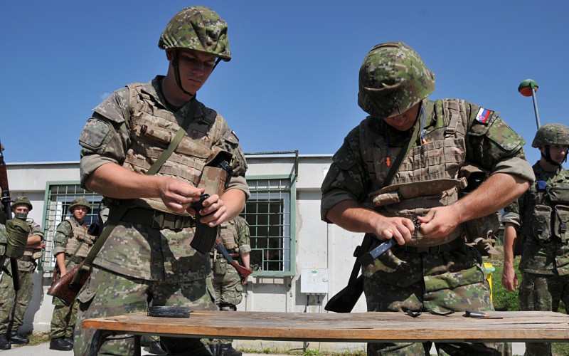 Basic training of cadets, Sučany, August 25th 2022