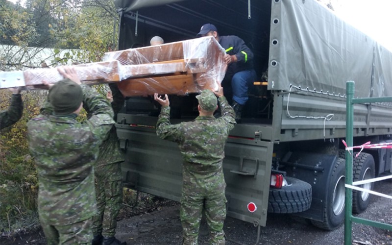 Cadets voluntaring in Low Tatras, October 9th 2021