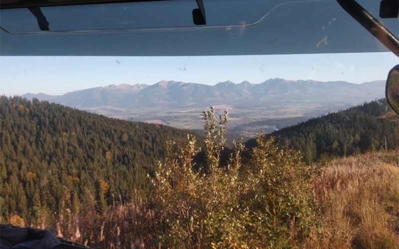 Cadets voluntaring in Low Tatras, October 9th 2021