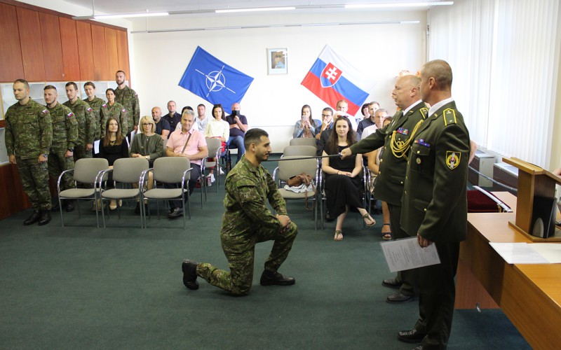 Completion of the 28th University Graduates Officer's Course, August 12th 2022