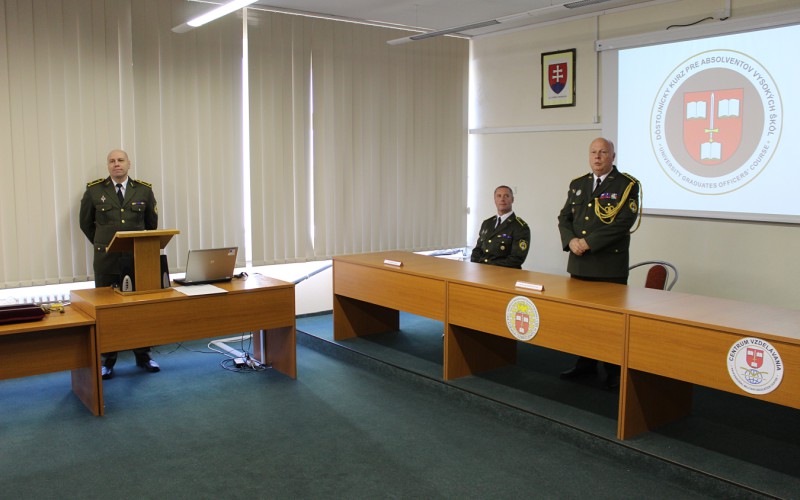 Completion of the 28th University Graduates Officer's Course, August 12th 2022