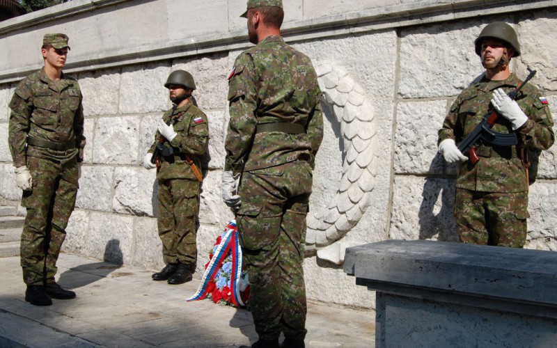 We commemorated the 78th anniversary of the outbreak of SNP („Slovak National Uprising“)