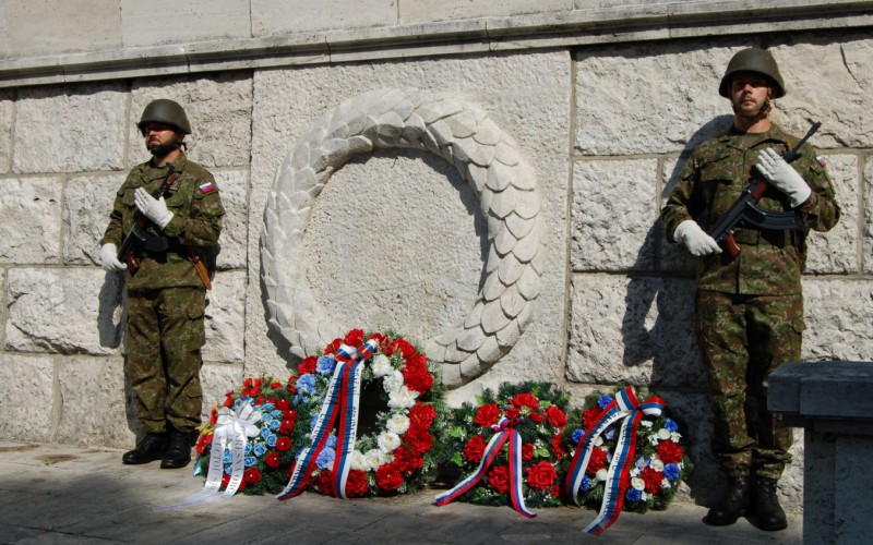 We commemorated the 78th anniversary of the outbreak of SNP („Slovak National Uprising“)