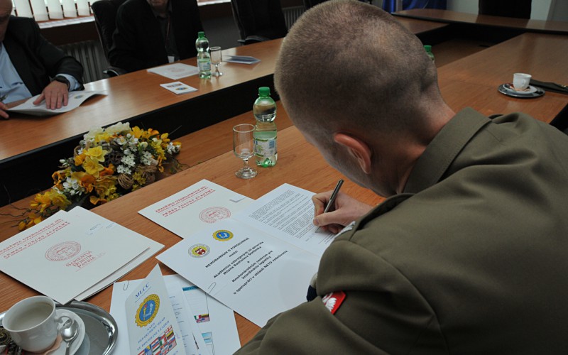 "Memorandum of understanding and cooperation in the field of NATO education", September 20th 2022