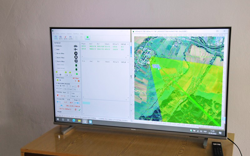 Presentation of the very short range 3D radar, September 22nd 2022