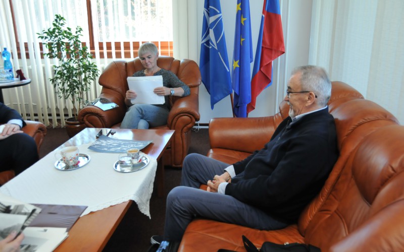 The Architect of the Academy visiting AFA, October 20th 2022