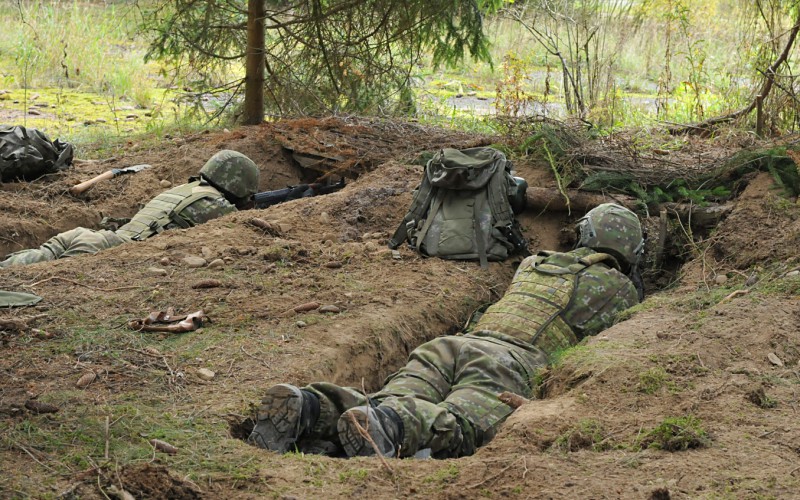 Field training of the 2nd year cadets, October 21st 2022