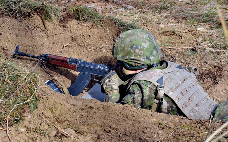 Field training of the 2nd year cadets, October 21st 2022