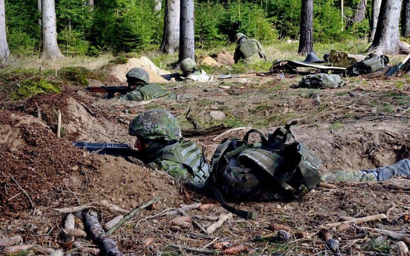 Field training of the 2nd year cadets, October 21st 2022