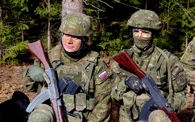 Field training of the 2nd year cadets, October 21st 2022