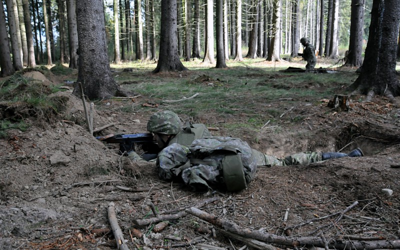 Field training of the 2nd year cadets, October 21st 2022