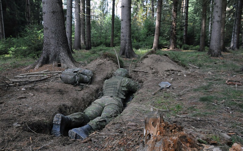 Field training of the 2nd year cadets, October 21st 2022