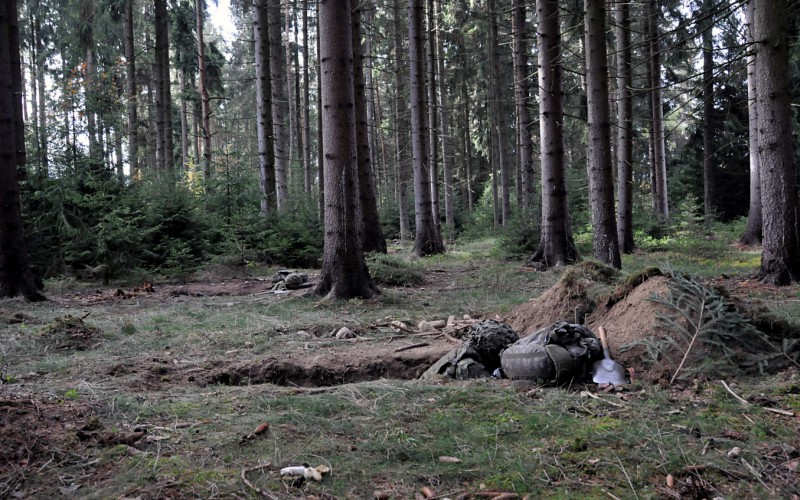 Field training of the 2nd year cadets, October 21st 2022