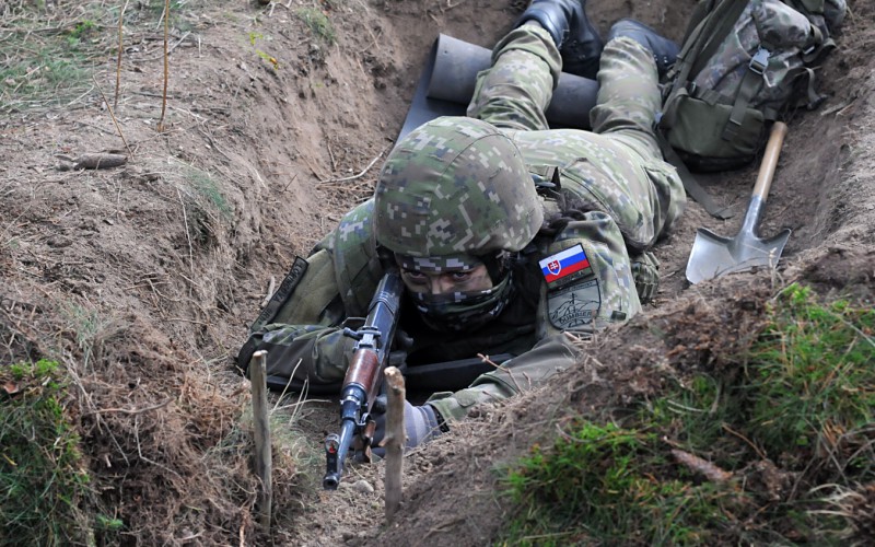 Field training of the 2nd year cadets, October 21st 2022
