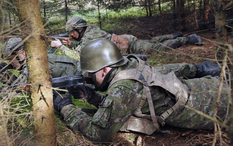 Field training of the 2nd year cadets, October 21st 2022