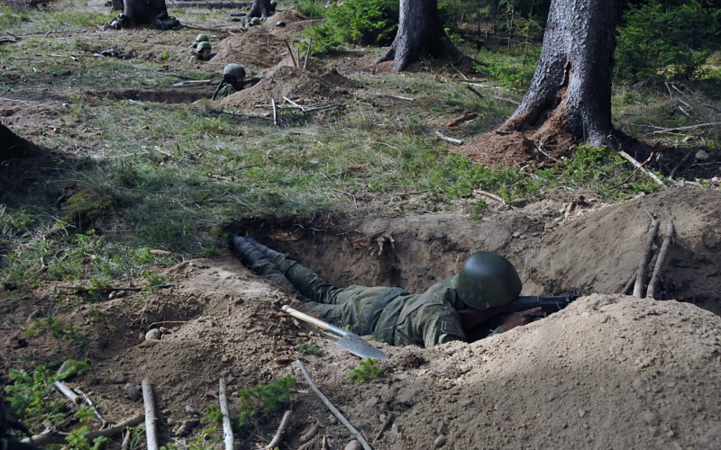 Field training of the 2nd year cadets, October 21st 2022