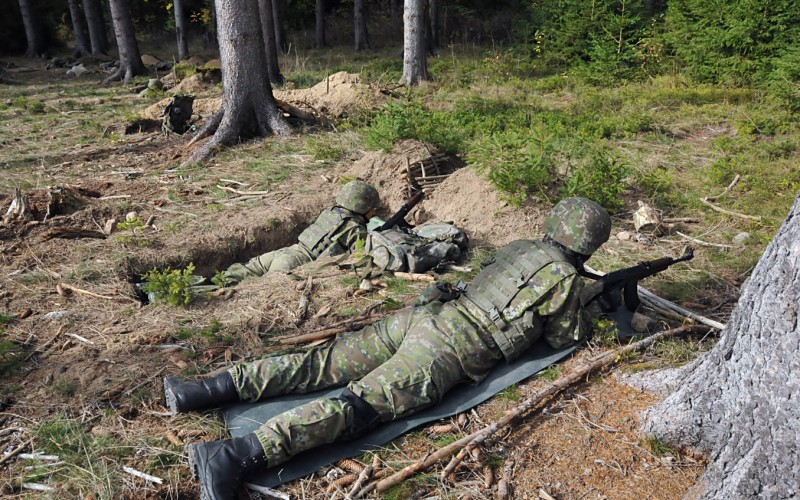 Field training of the 2nd year cadets, October 21st 2022