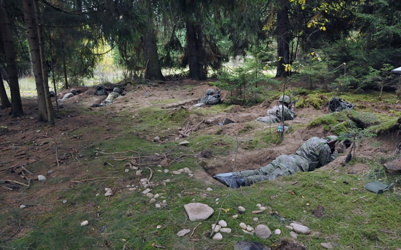 Field training of the 2nd year cadets, October 21st 2022