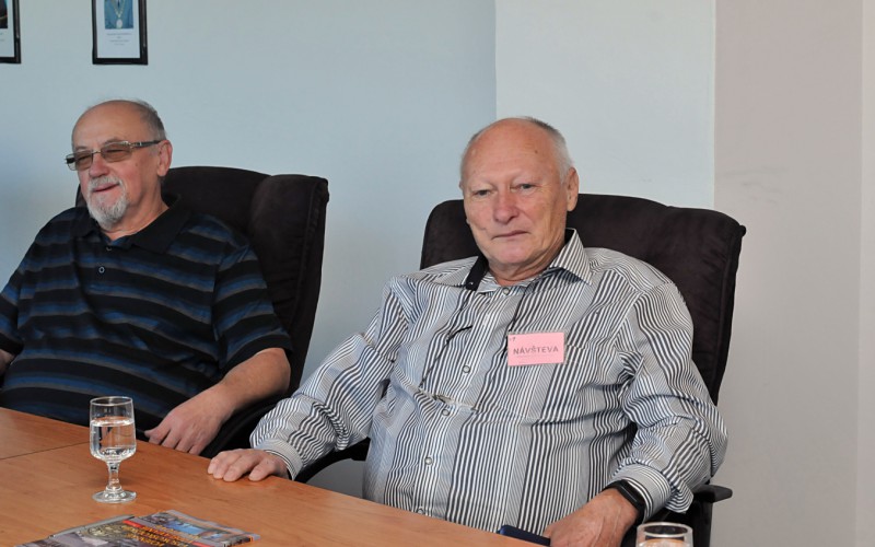 Návšteva bývalých absolventov školy, 18. 10. 2022