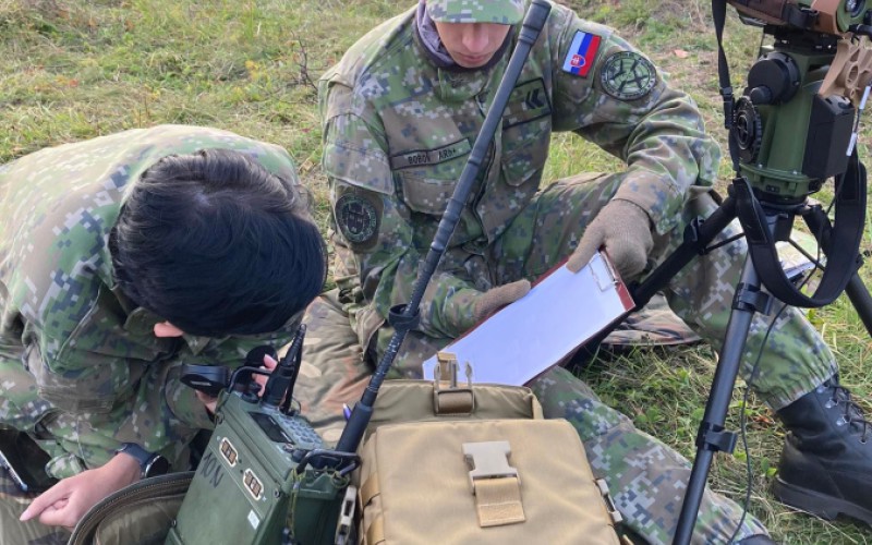 Odborná príprava kadetov delostreleckých odborností, 3. 11. 2022