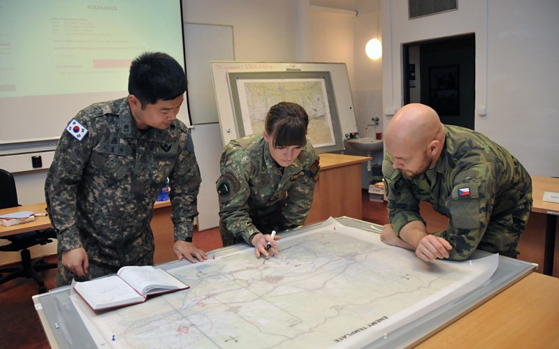 Spoločné cvičenie Chopok s účastníkmi rumunského kurzu