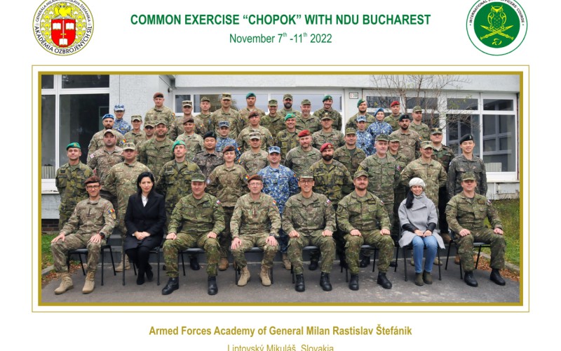 Spoločné cvičenie Chopok s účastníkmi rumunského kurzu