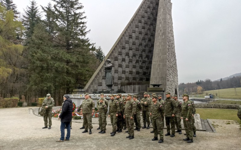 Memorial service at Dukla, November 10th 2022