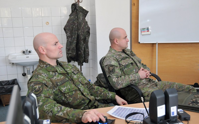 Prápor ISTAR cvičil v Simulačnom centre, 15. 11. 2022