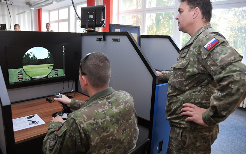 Prápor ISTAR cvičil v Simulačnom centre, 15. 11. 2022