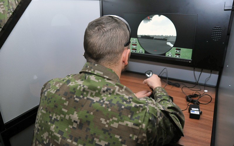 Prápor ISTAR cvičil v Simulačnom centre, 15. 11. 2022