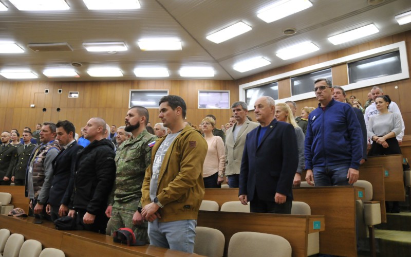 Slávnostné zhromaždenie zamestnancov AOS pri príležitosti Dňa boja za slobodu a demokraciu, 16. 11. 2022