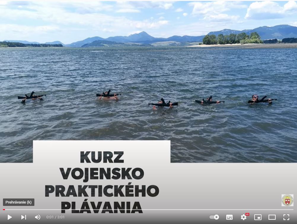 Kurz vojensko-praktického plávania
